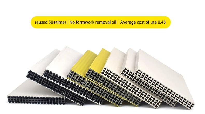 pp hollow formwork